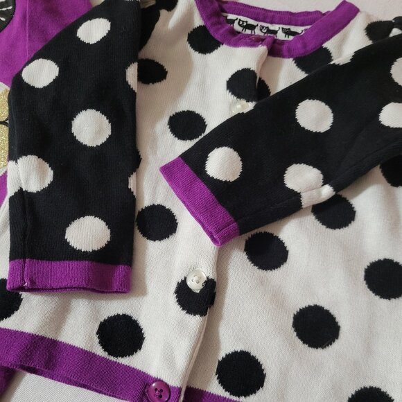 Gymboree Purrfectly Fabulous 12-18 month Used sweater & Bodysuit set - Picture 3 of 3